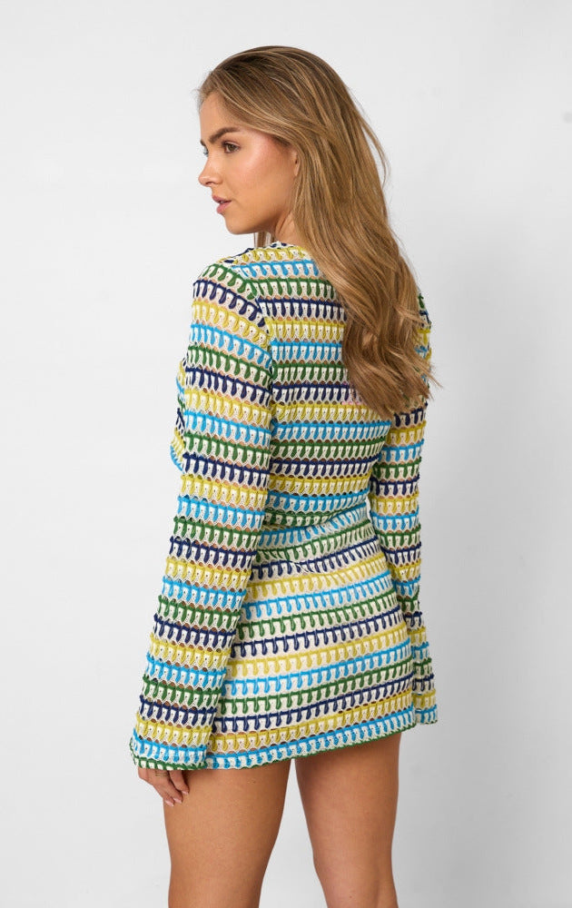 Jardin™ | Ensemble Crop à Manches Cloche