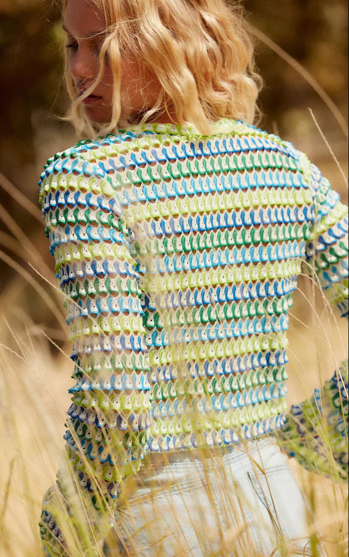 Jardin™ | Ensemble Crop à Manches Cloche