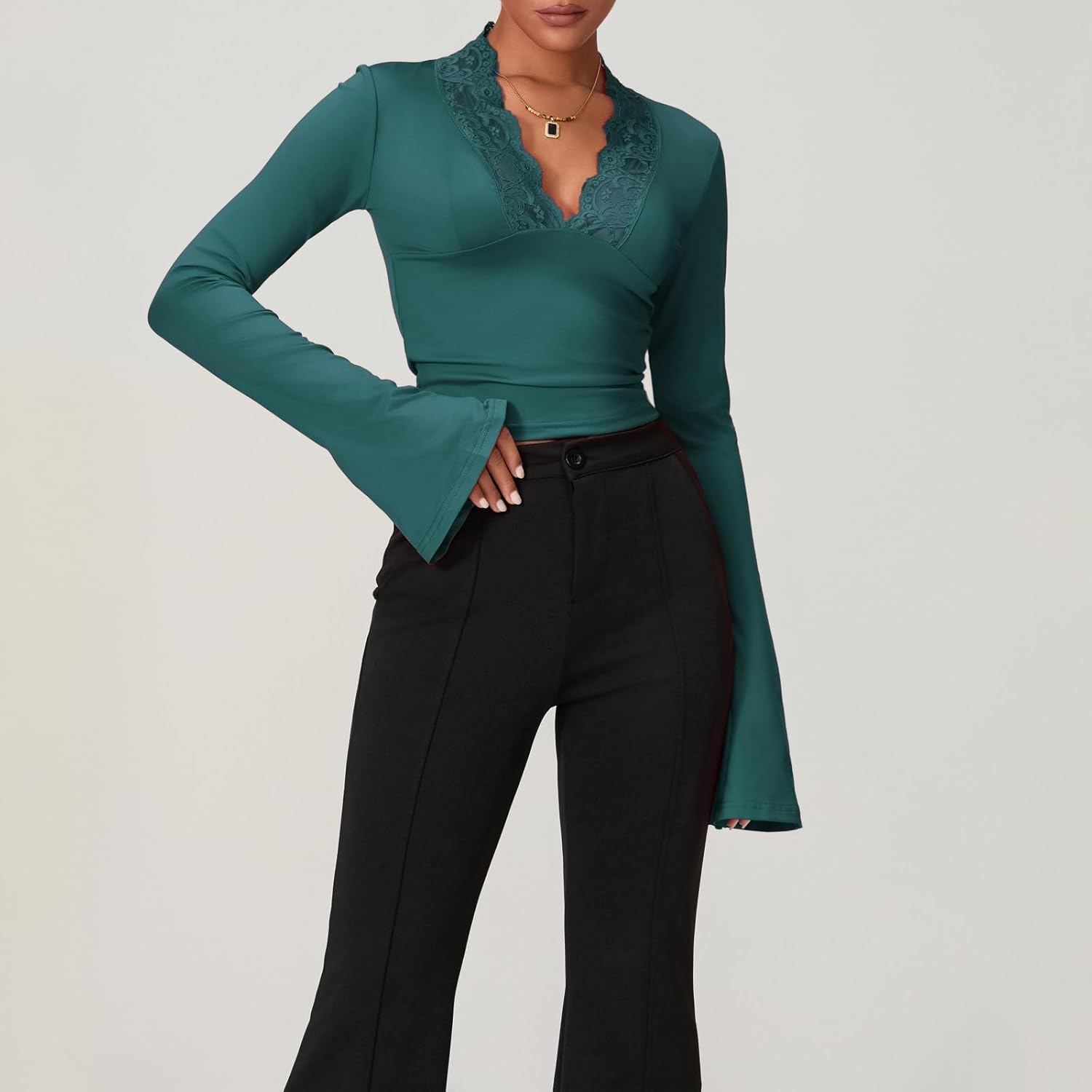 Jardin™ I Top en dentelle