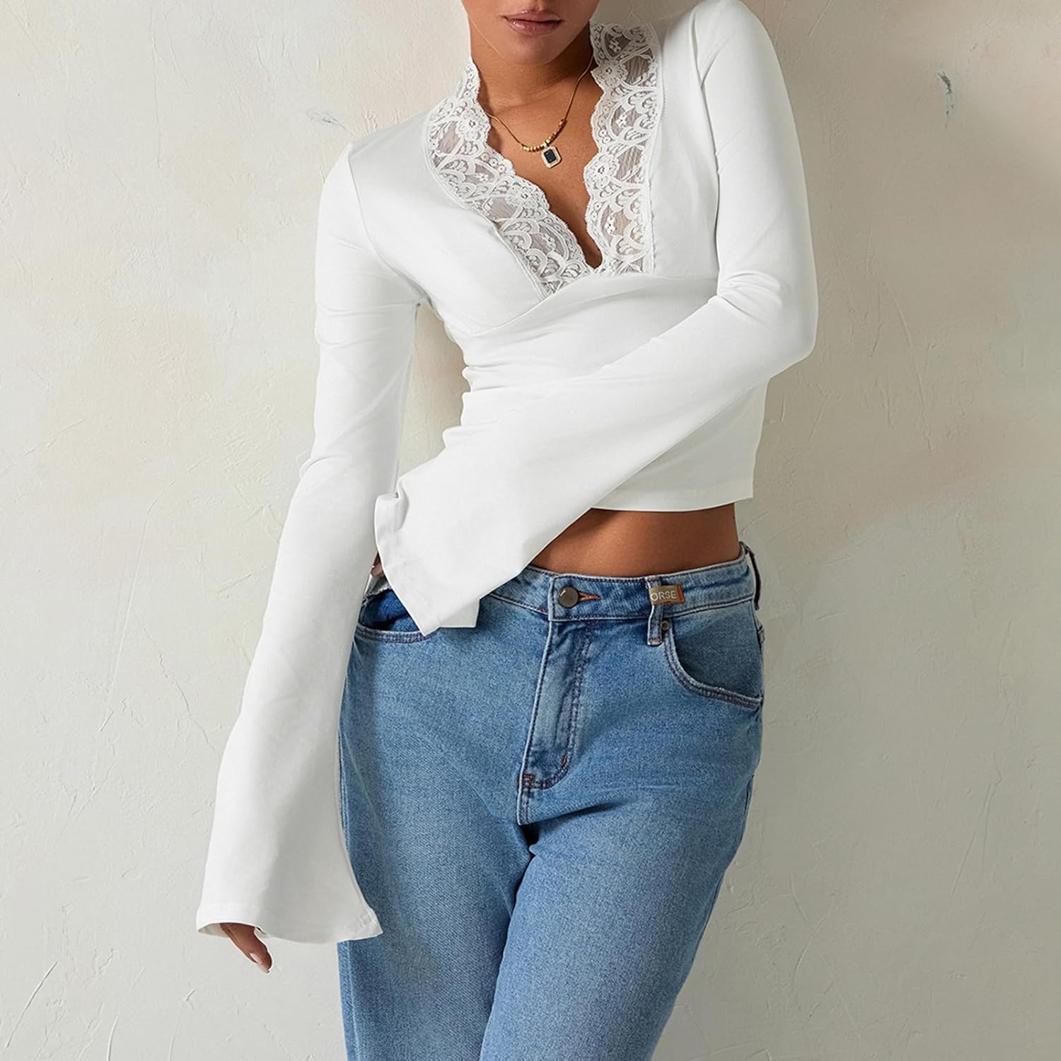 Jardin™ I Top en dentelle