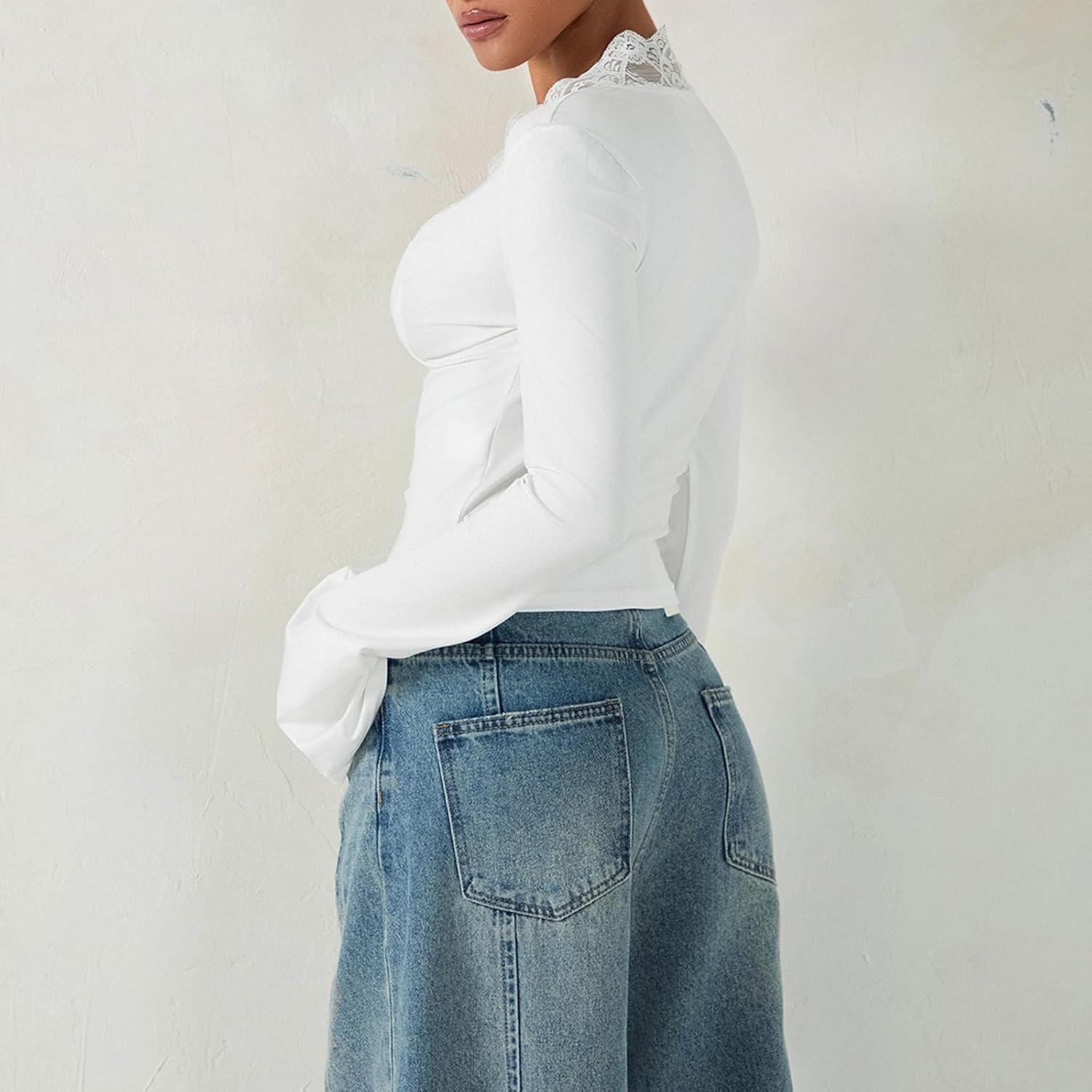 Jardin™ I Top en dentelle