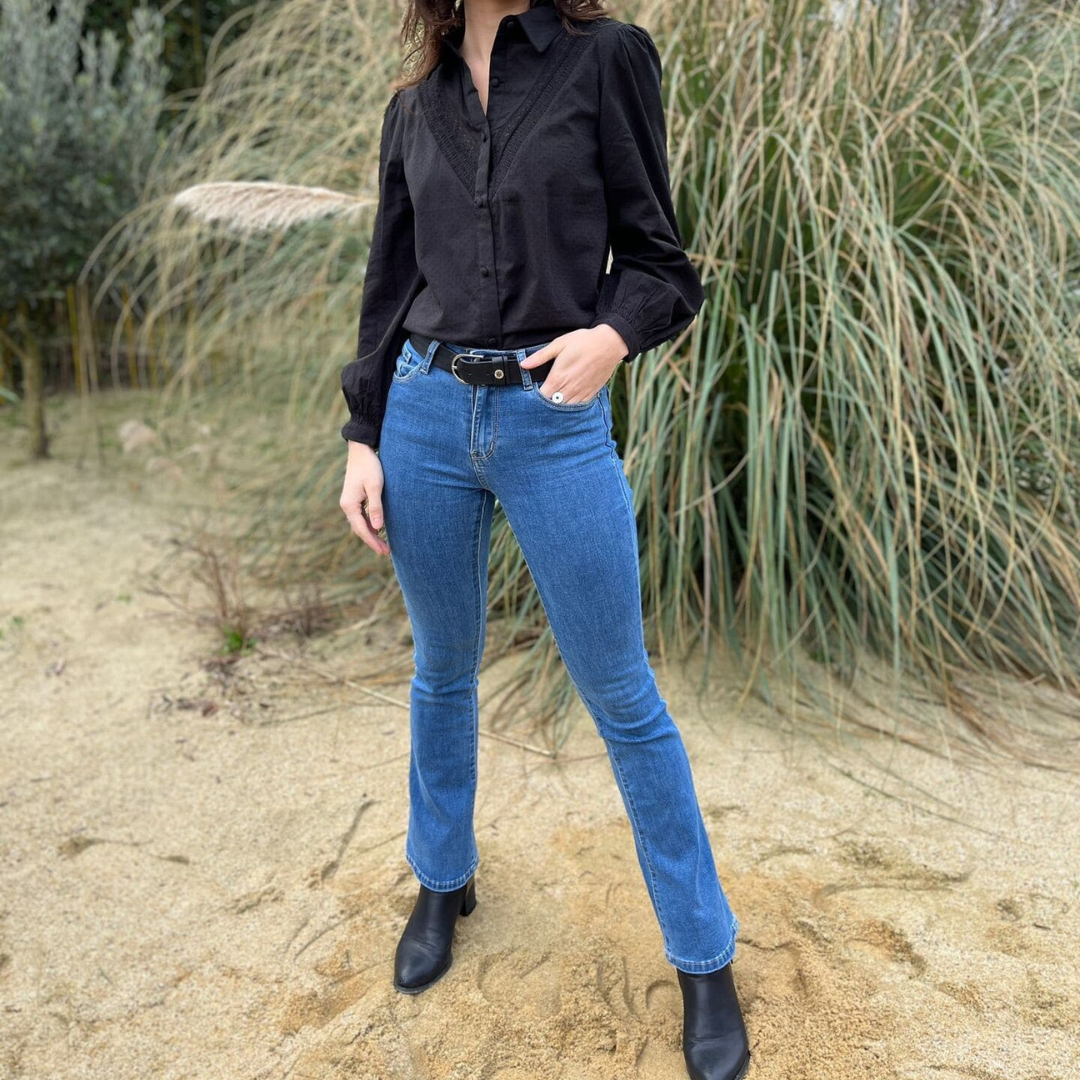 Jardin™ | Noir blouse