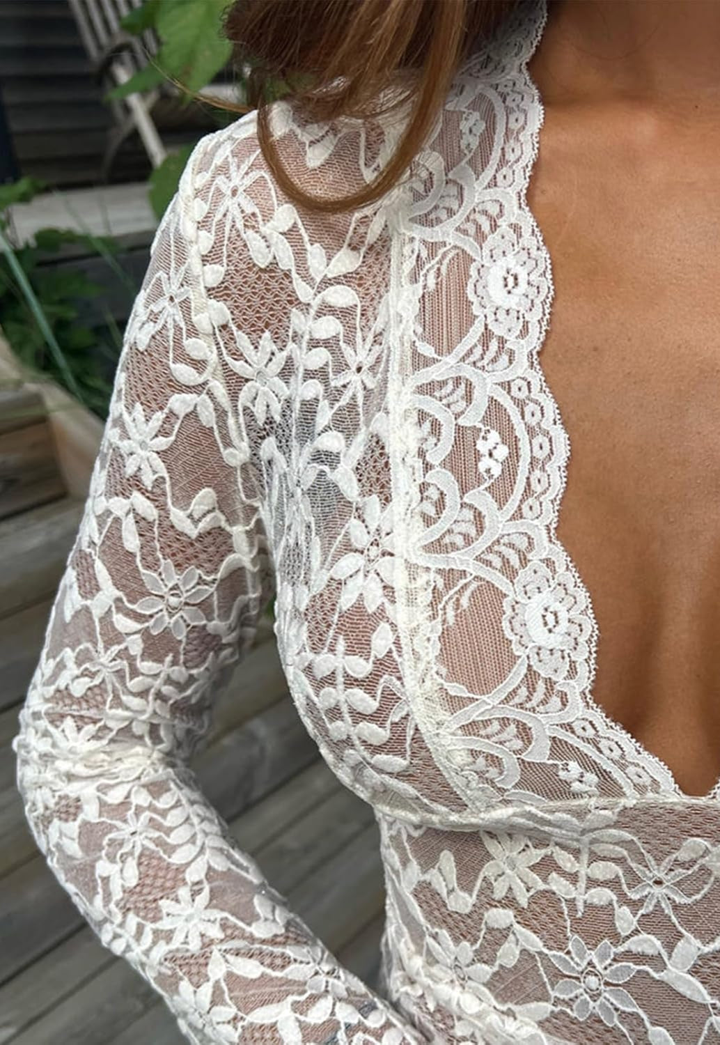Jardin™ | Chic top dentelle