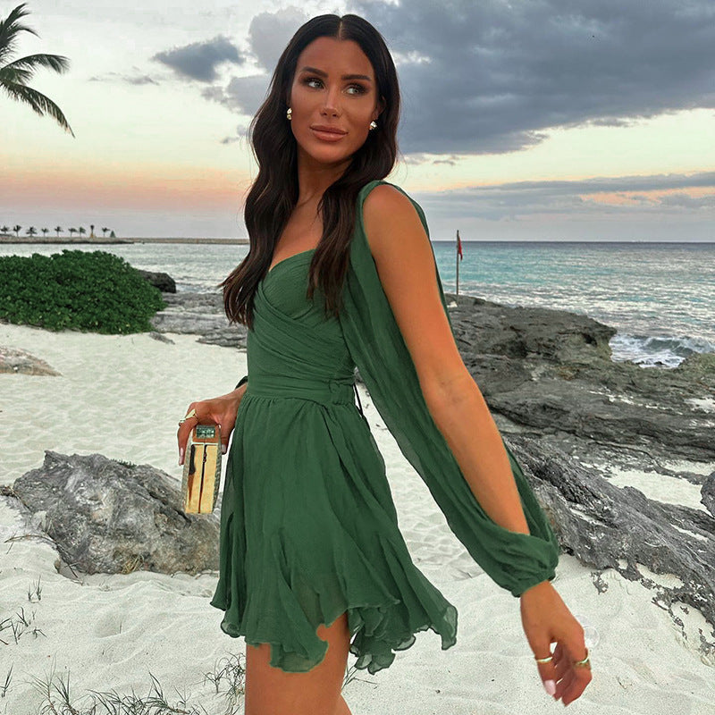 Jardin™ | Robe Courte Ajustée