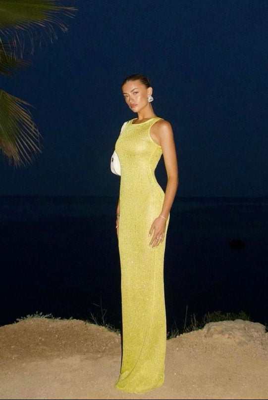 Jardin™ | Robe Longue Sans Manches