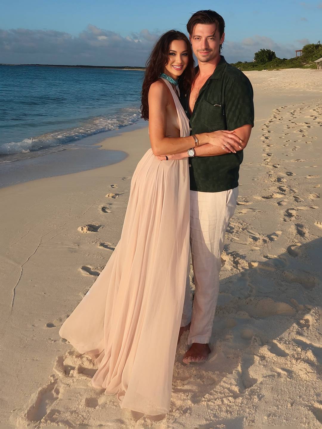 Jardin™ | Robe Longue Dos Nu Drapée