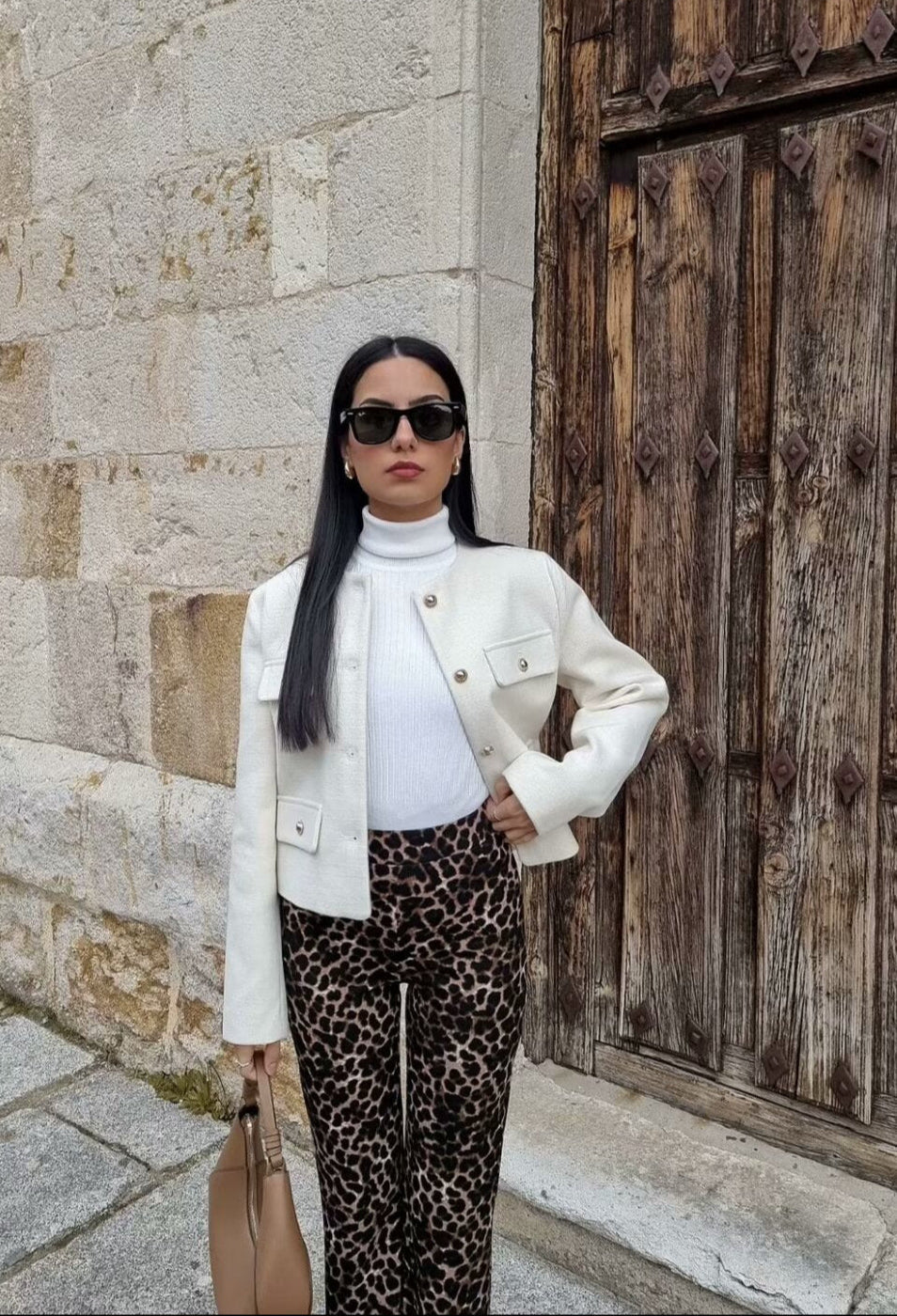 Jardin™ | VESTE CROPPED VINTAGE