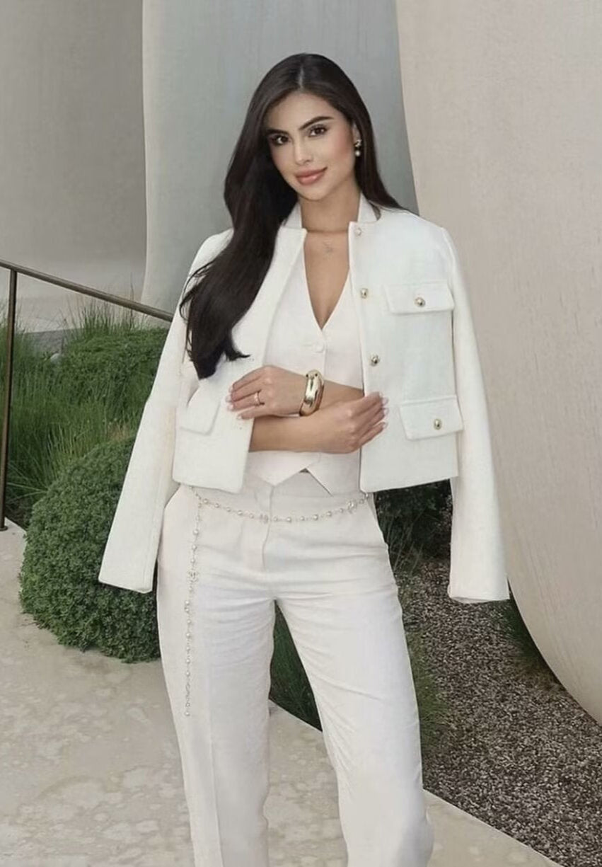 Jardin™ | VESTE CROPPED VINTAGE