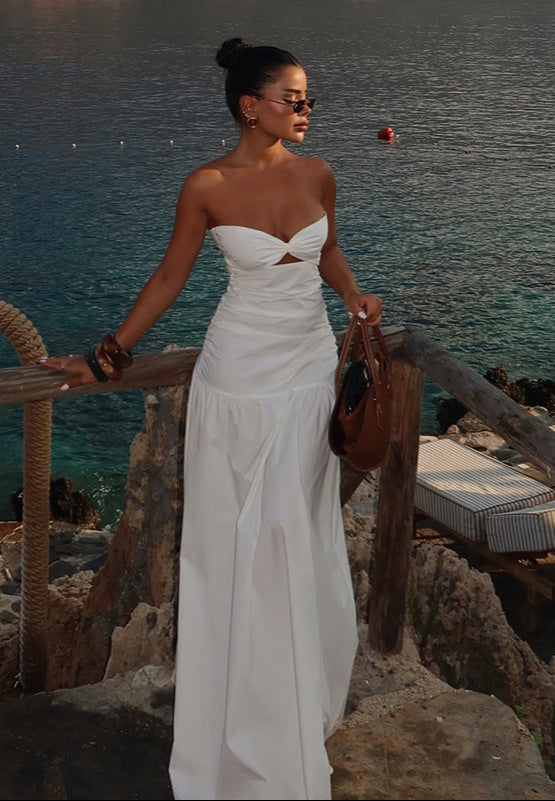 Jardin™ | Robe Bustier Longue Elégante