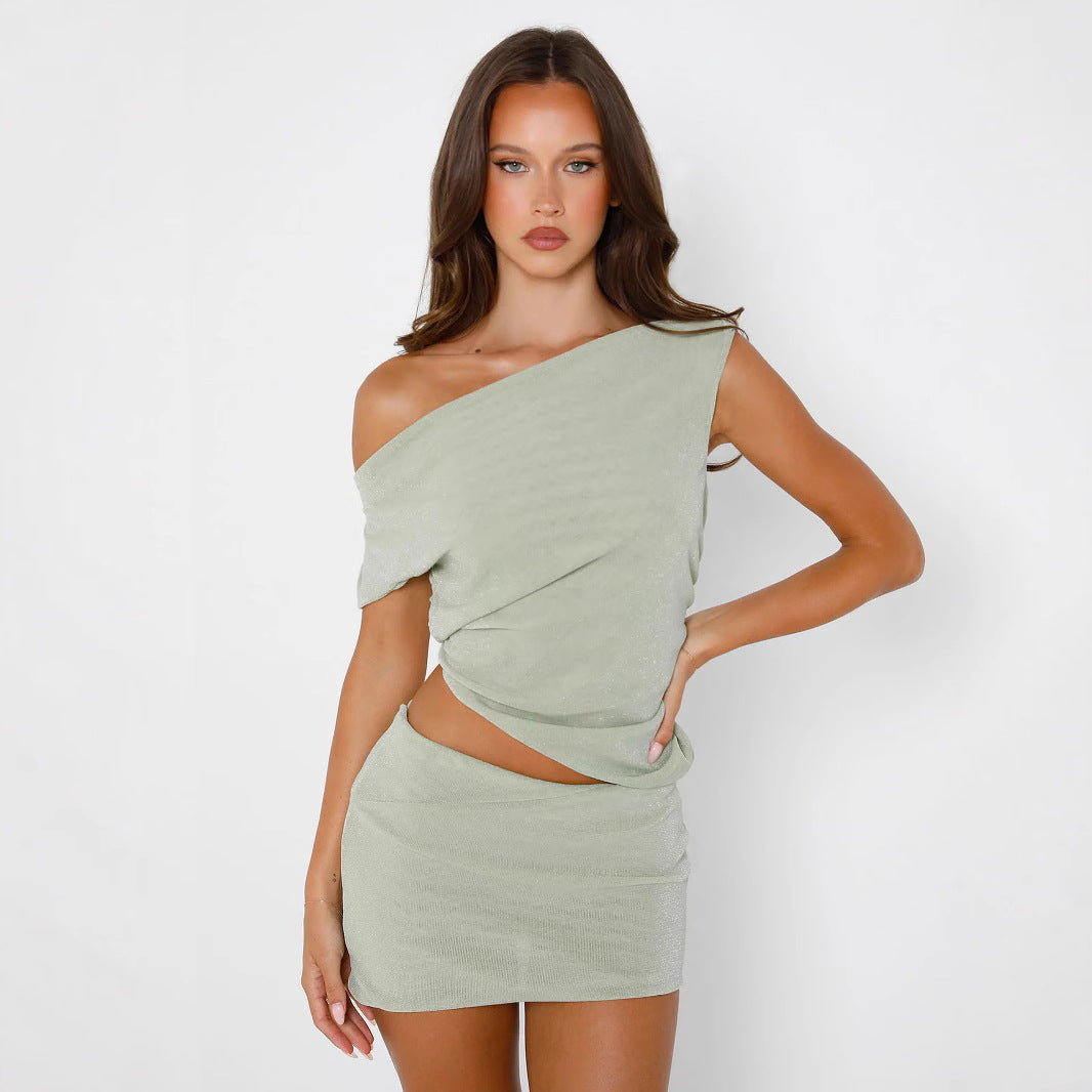 Jardin™| Ensemble Deux Pièces Asymétrique