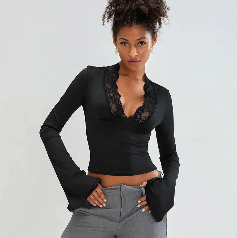 Jardin™ I Top en dentelle