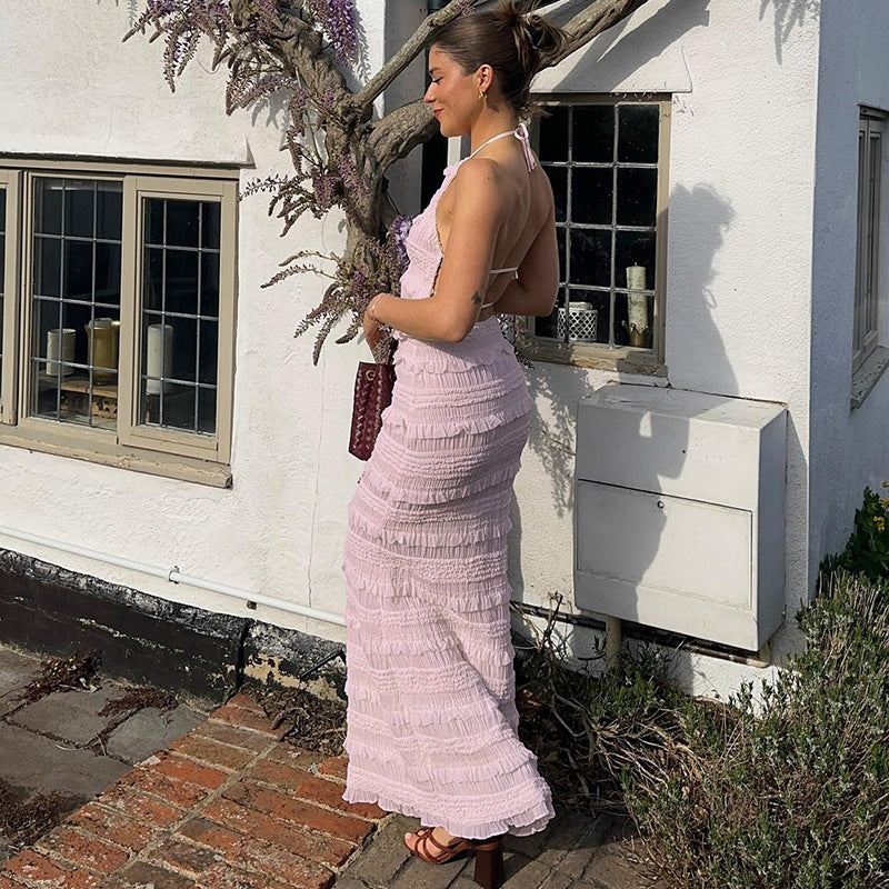 Jardin™ | Robe Longue à Volants