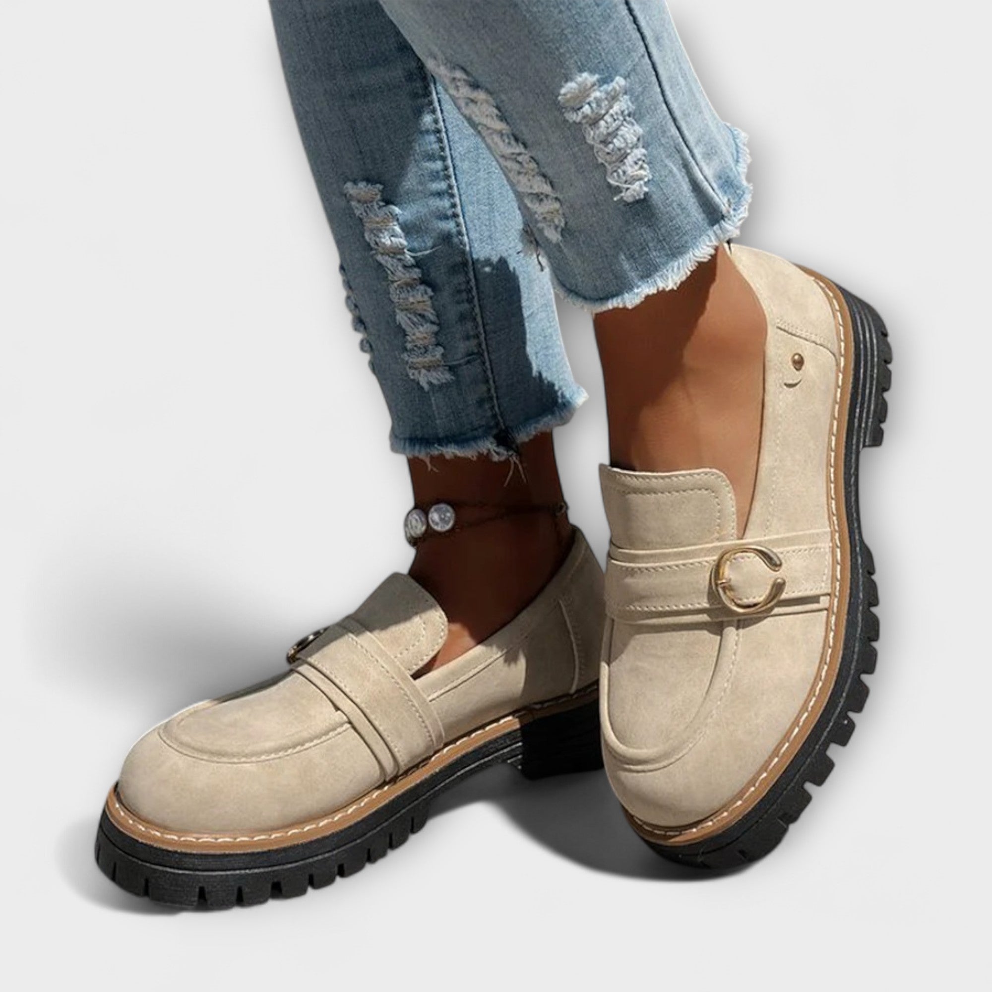 Jardin™ | Mocassins décontractés à bout rond