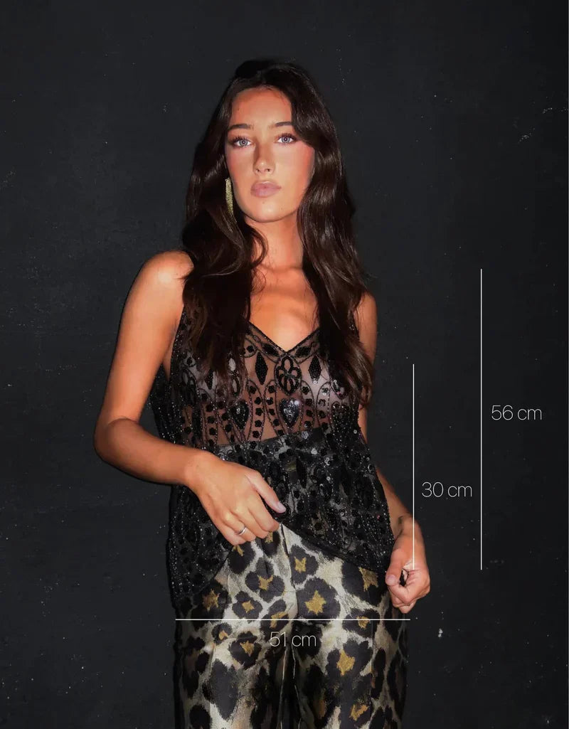 Jardin™ | Embellished top