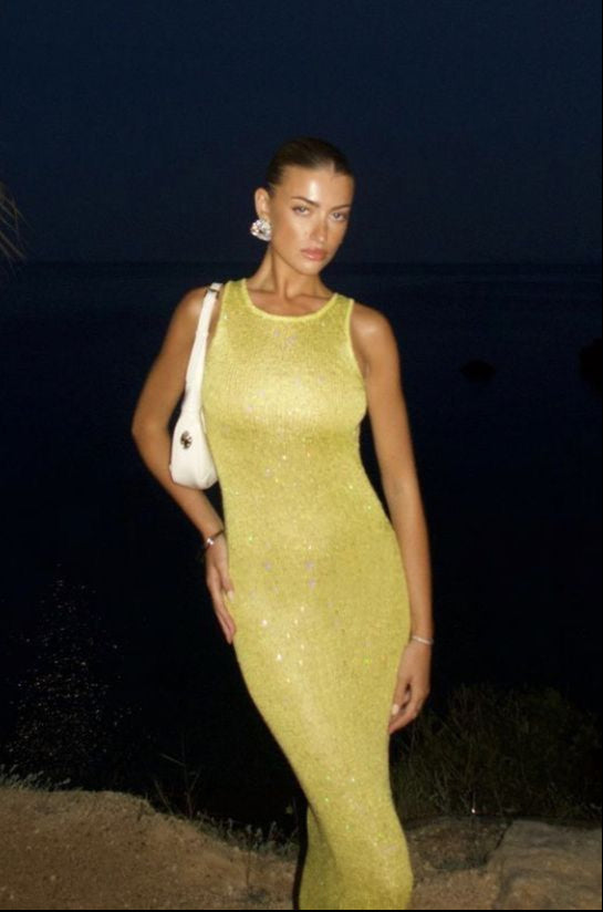 Jardin™ | Robe Longue Sans Manches