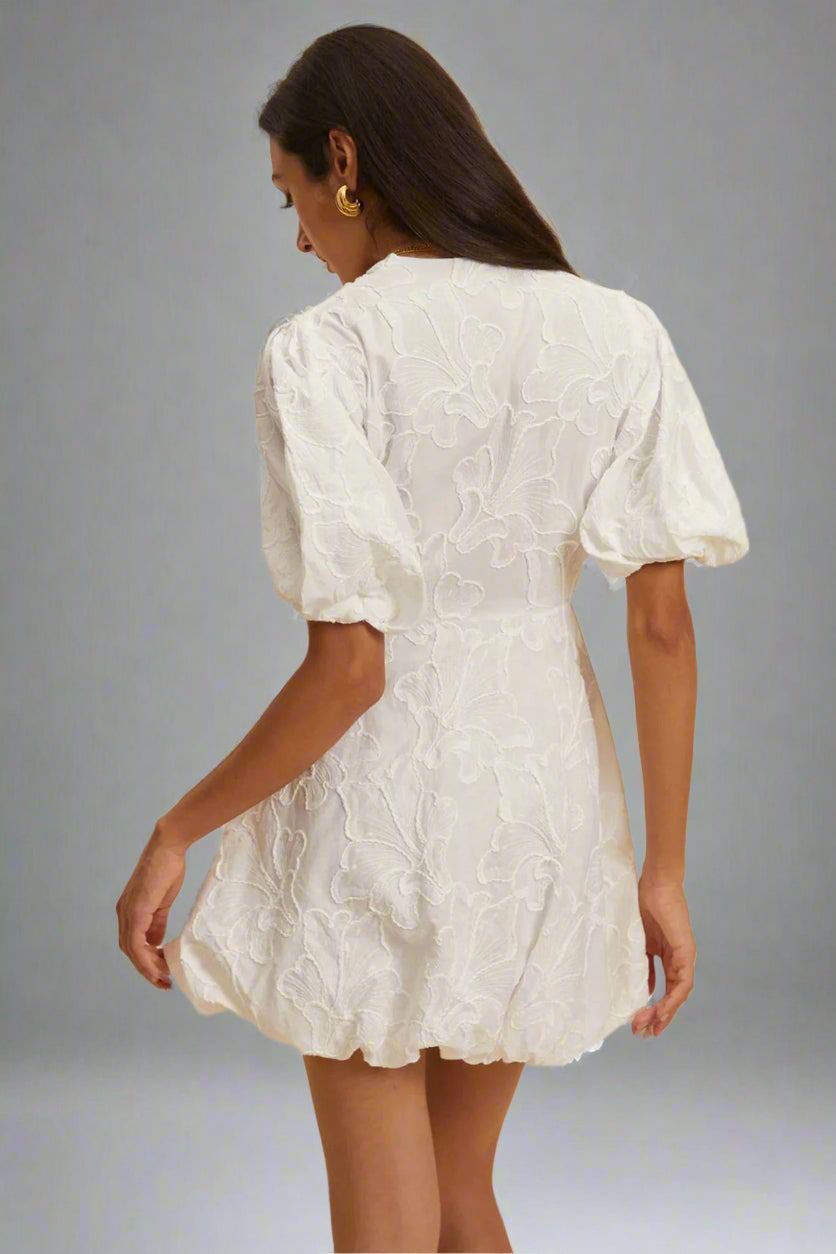 Jardin™ I Robe Blanche Intemporelle