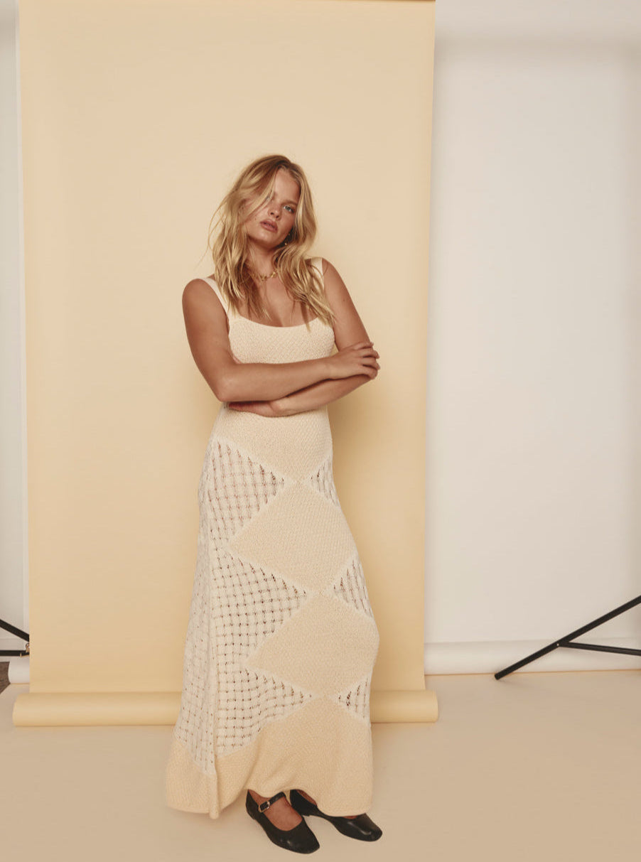 Jardin™ | Robe Longue Crochet