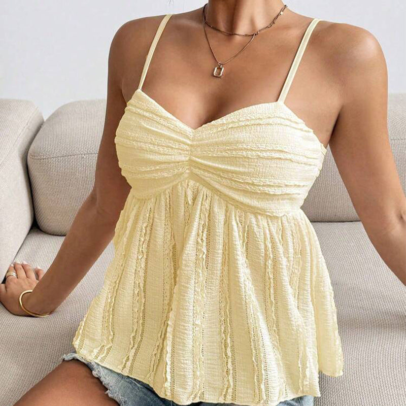 Jardin™ | Haut Plissé Décontracté