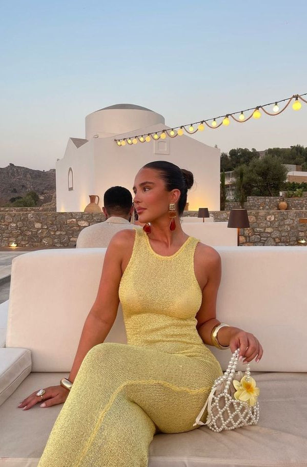 Jardin™ | Robe Longue Sans Manches