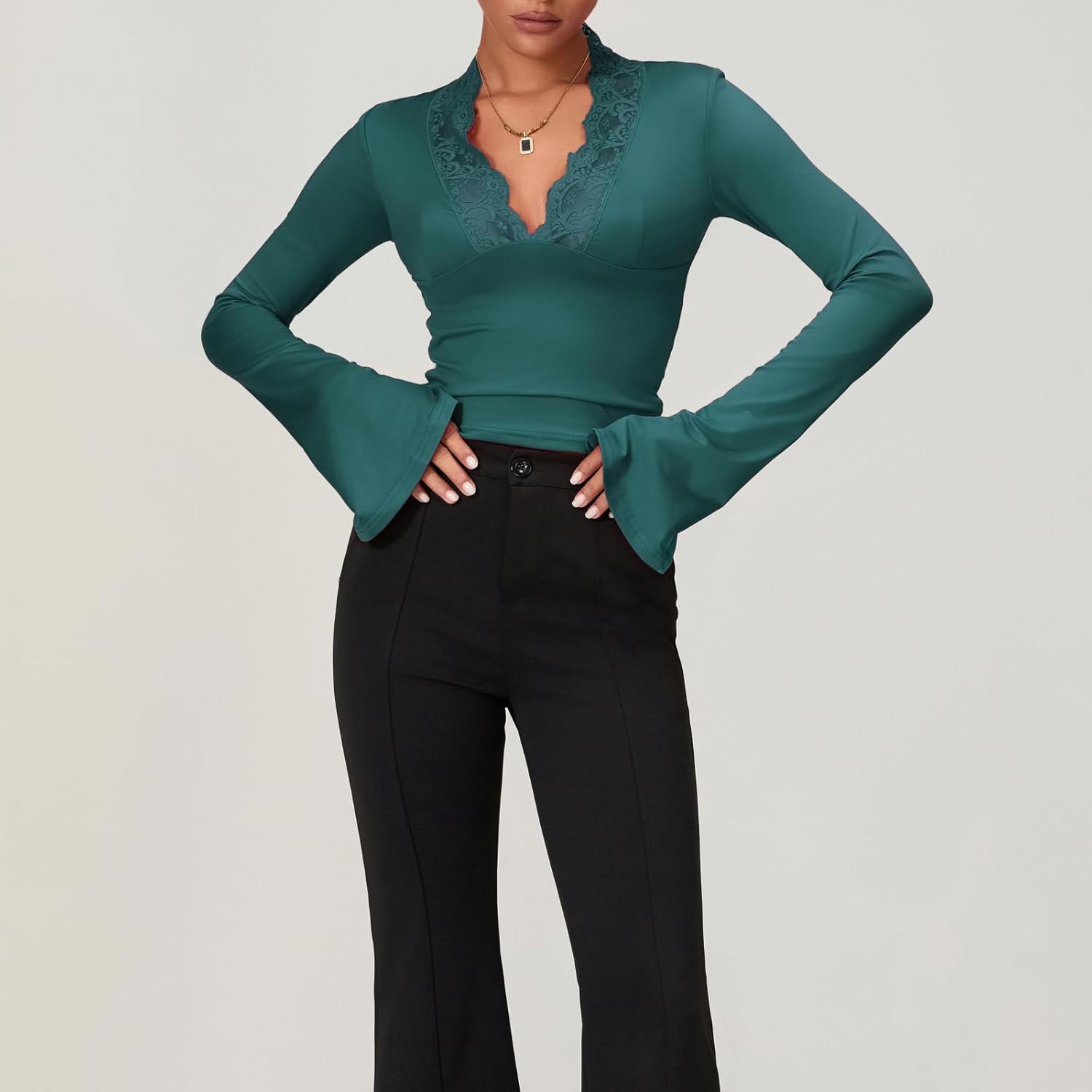 Jardin™ I Top en dentelle