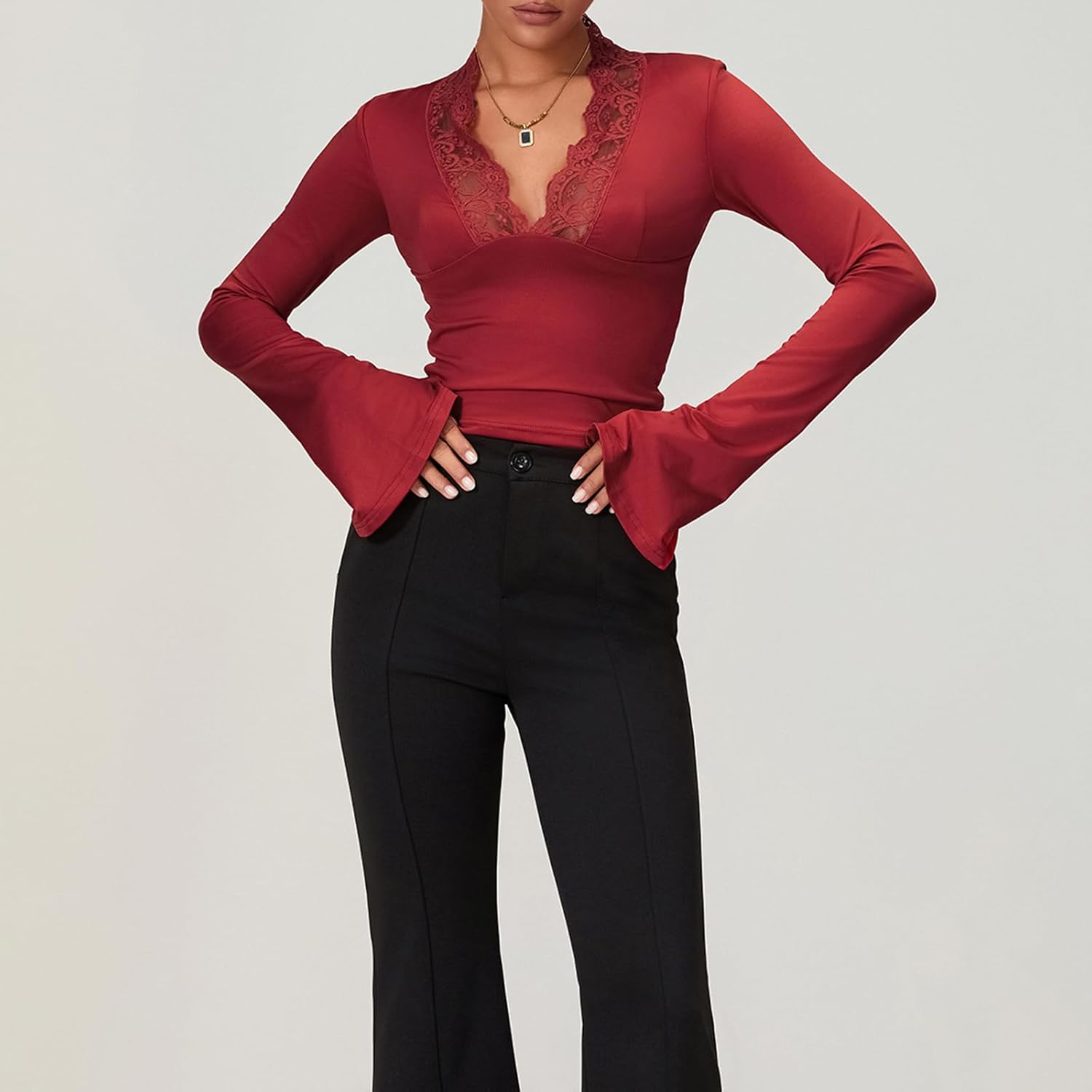 Jardin™ I Top en dentelle