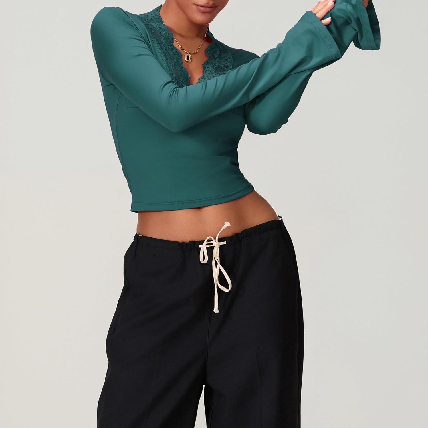 Jardin™ I Top en dentelle