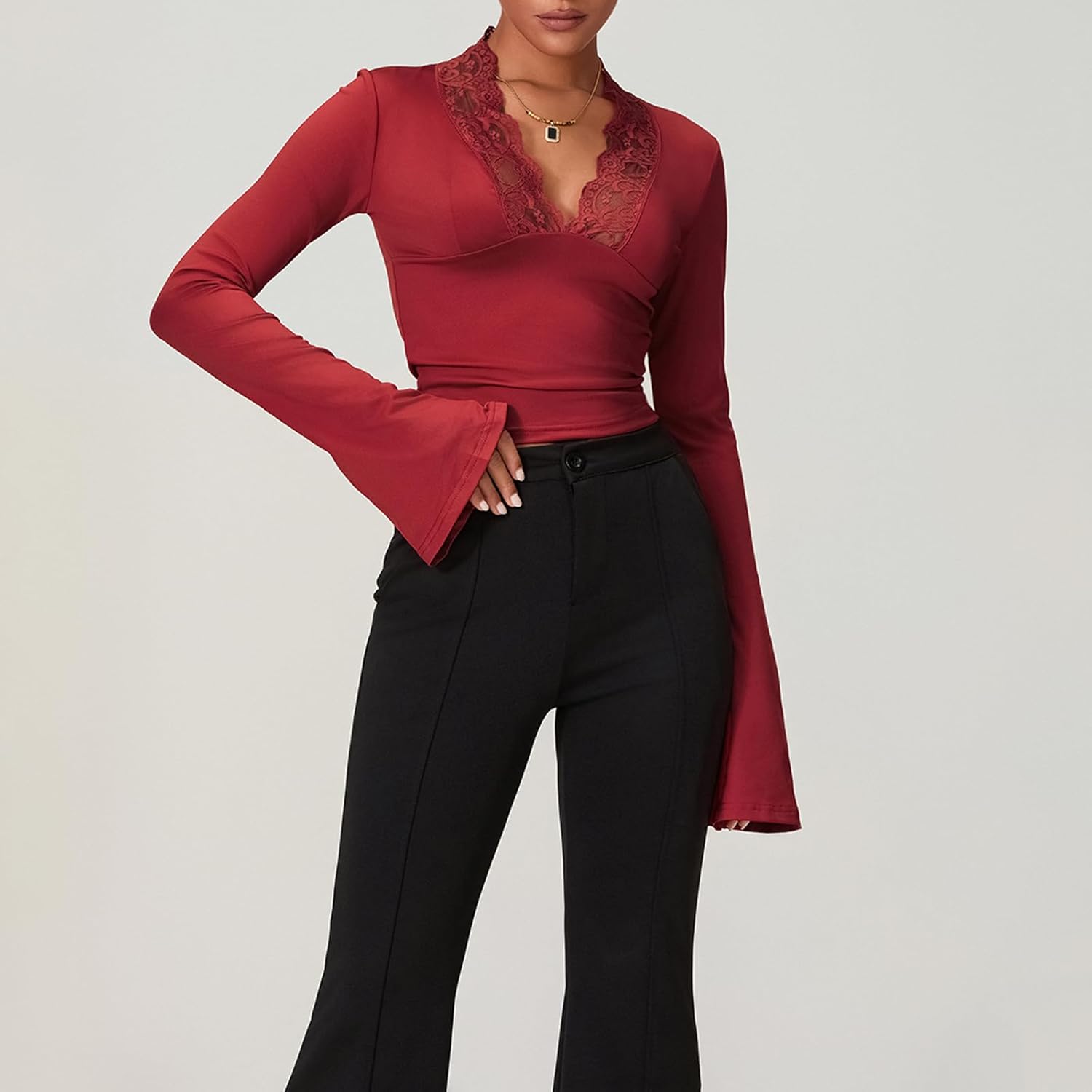 Jardin™ I Top en dentelle