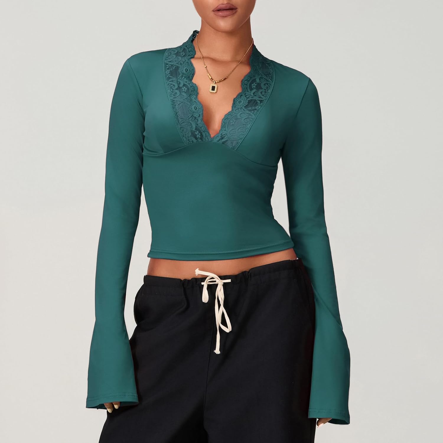 Jardin™ I Top en dentelle