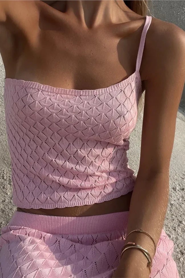 Jardin™ | Ensemble Deux Pièces en Tricot