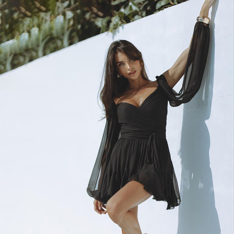 Jardin™ | Robe Courte Ajustée