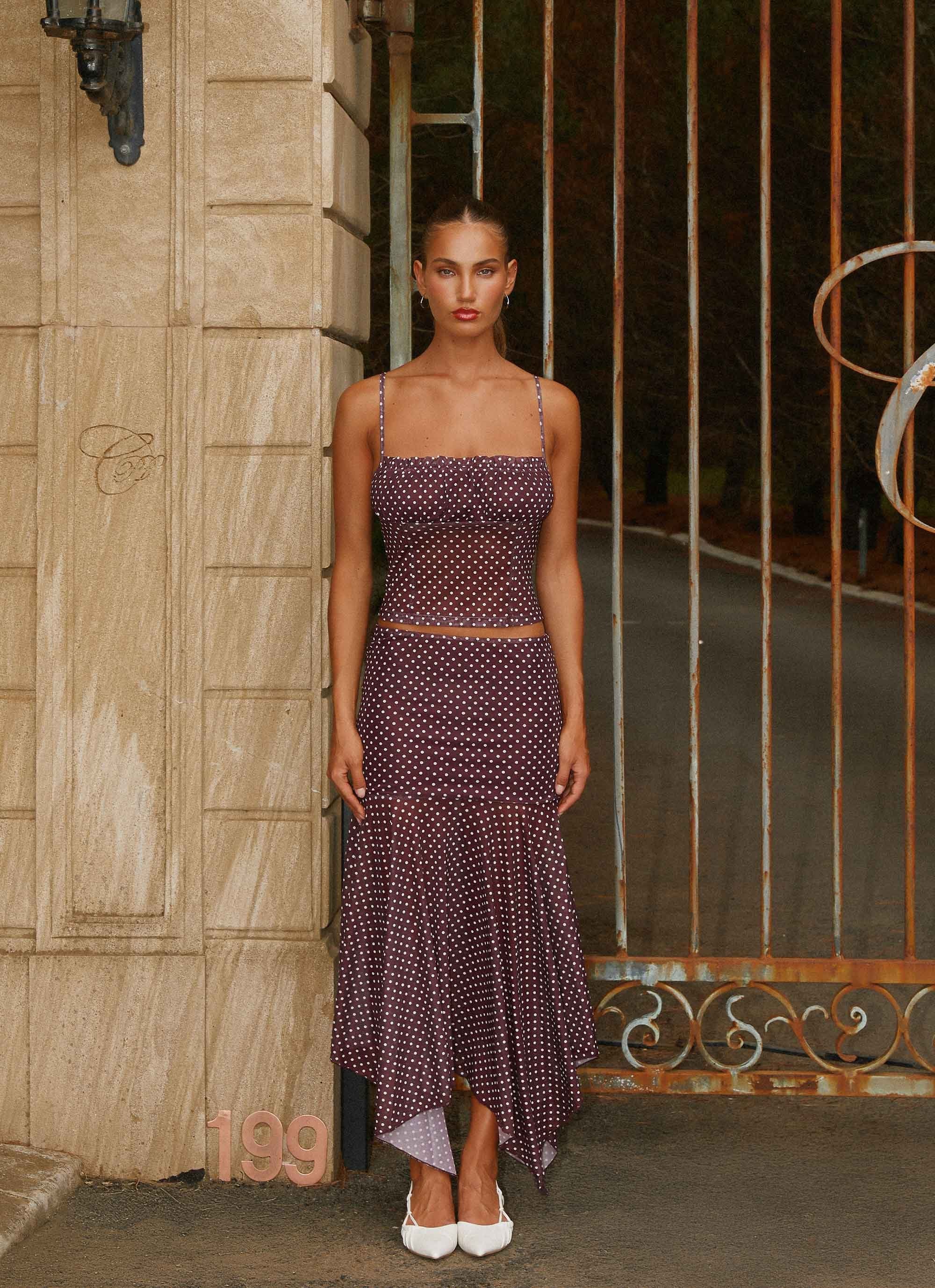 Jardin™ | Ensemble Long à Pois Transparent