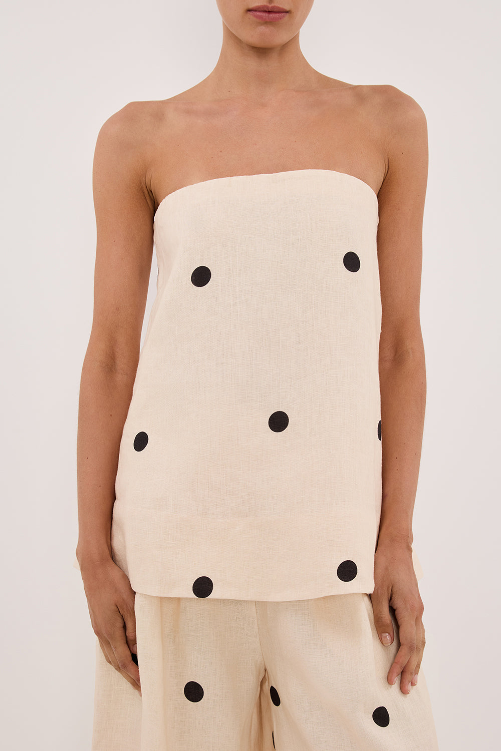 Jardin™ | Ensemble Haut Bustier et Pantalon Large