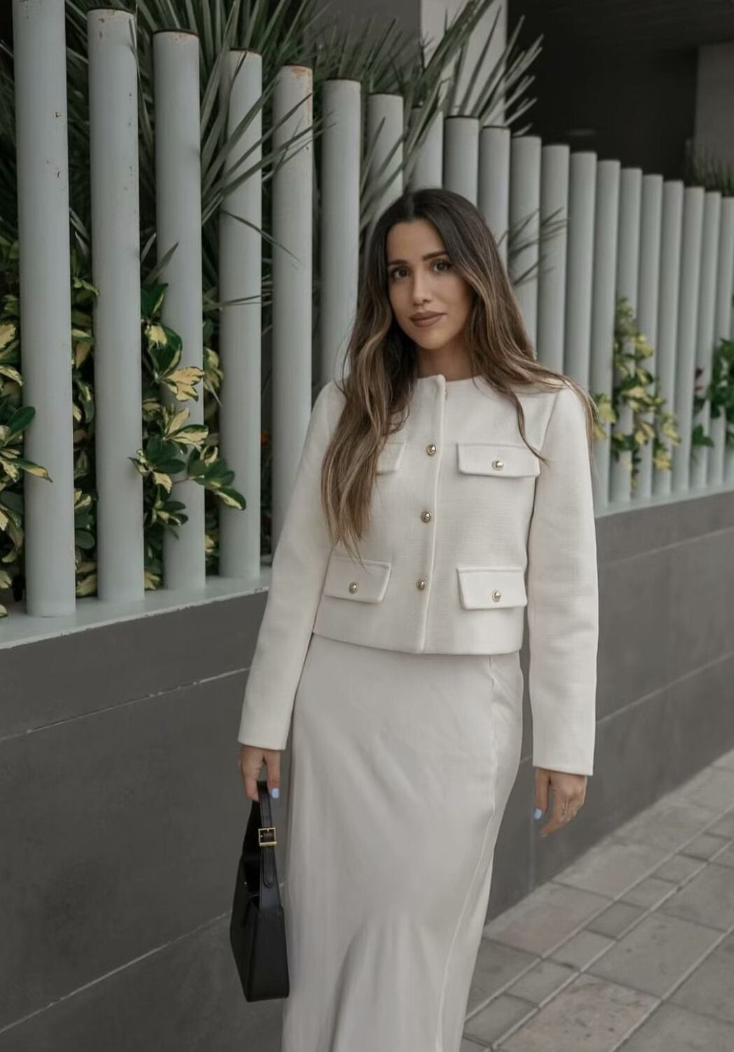 Jardin™ | VESTE CROPPED VINTAGE