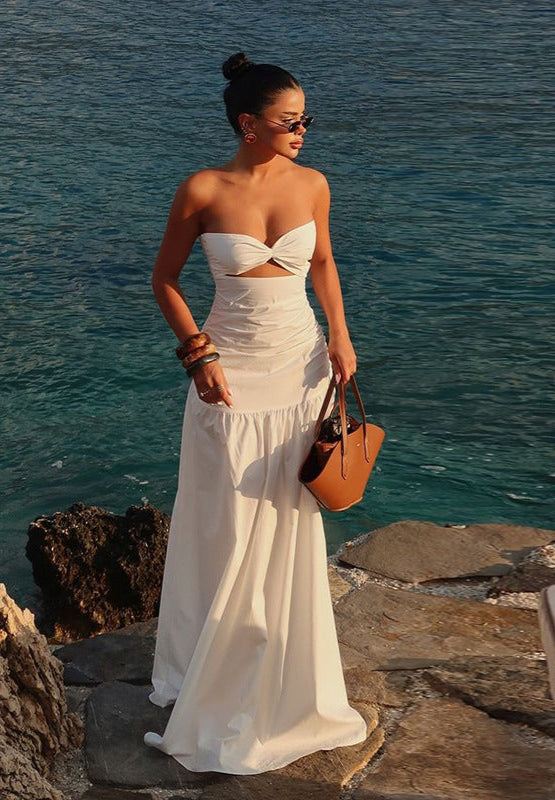 Jardin™ | Robe Bustier Longue Elégante