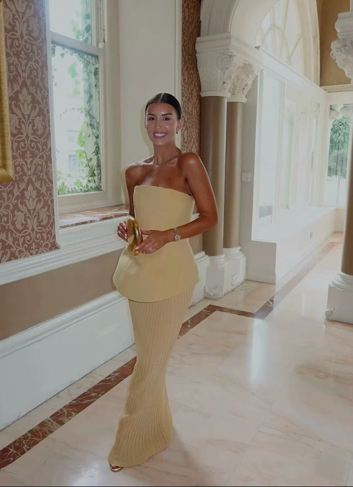 Jardin™ | Robe Plissée Sans Manches