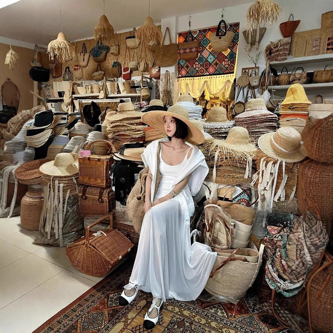 Jardin™ | Robe Longue Fendue Transparente