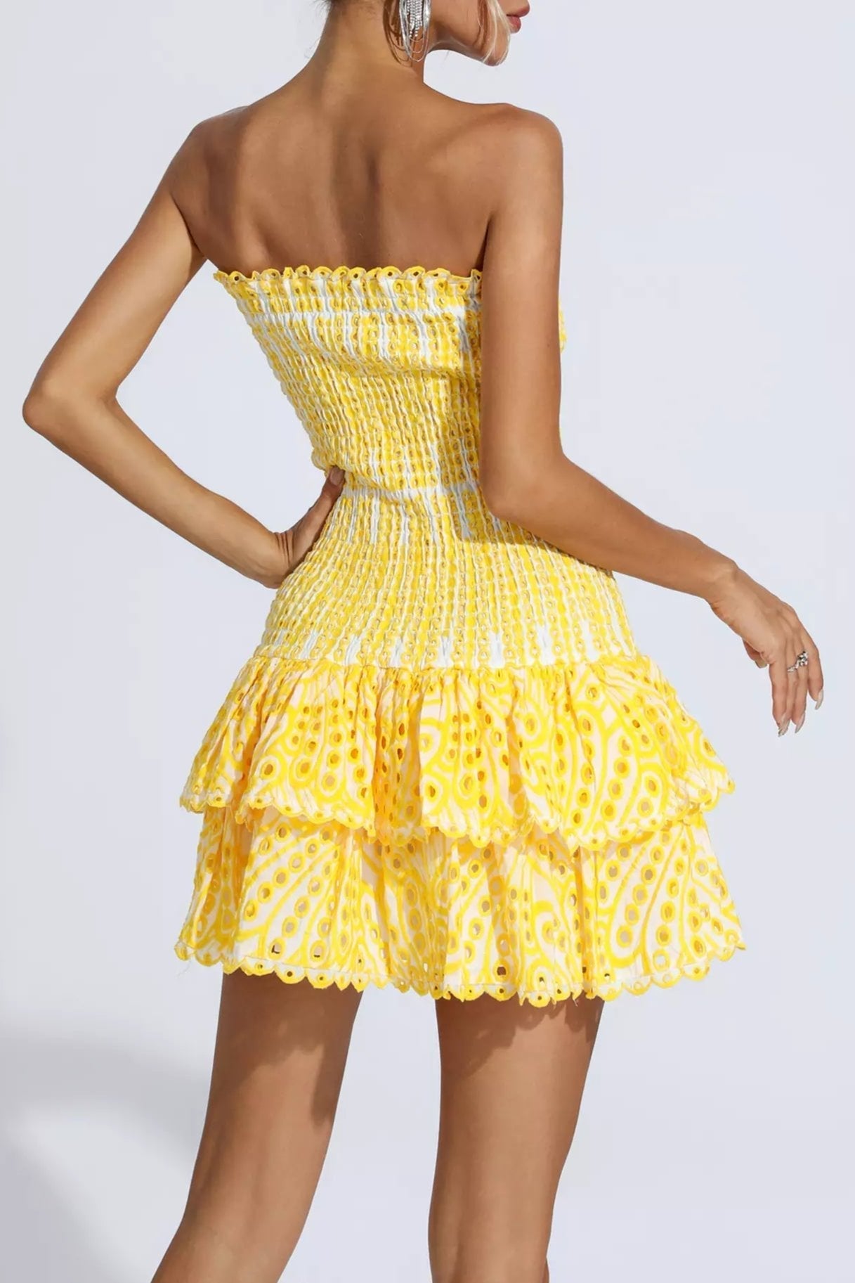 Jardin™ | Robe mini à volants