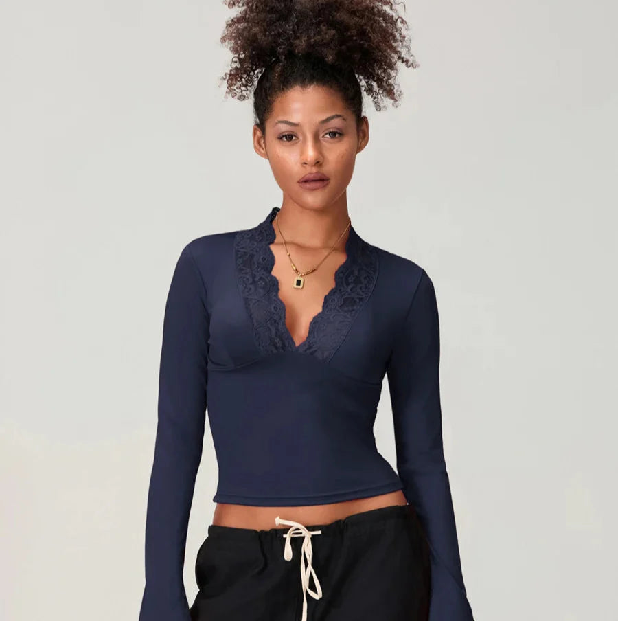 Jardin™ I Top en dentelle