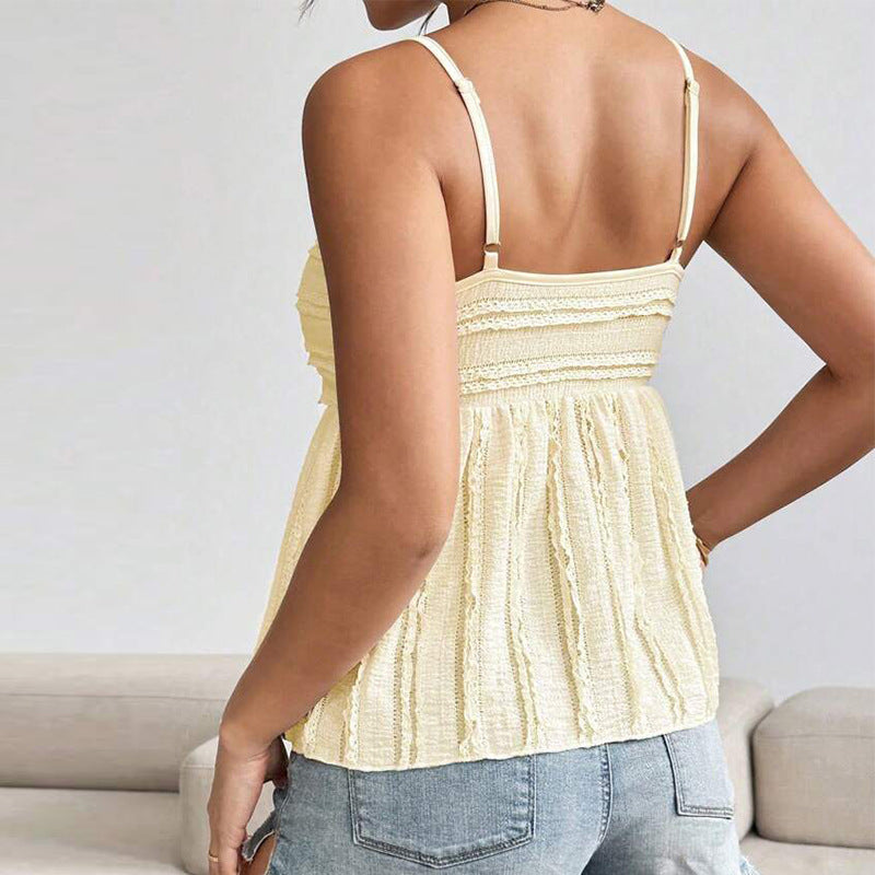 Jardin™ | Haut Plissé Décontracté