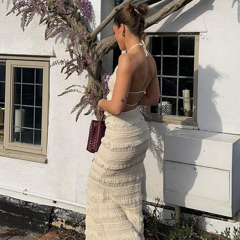 Jardin™ | Robe Longue à Volants