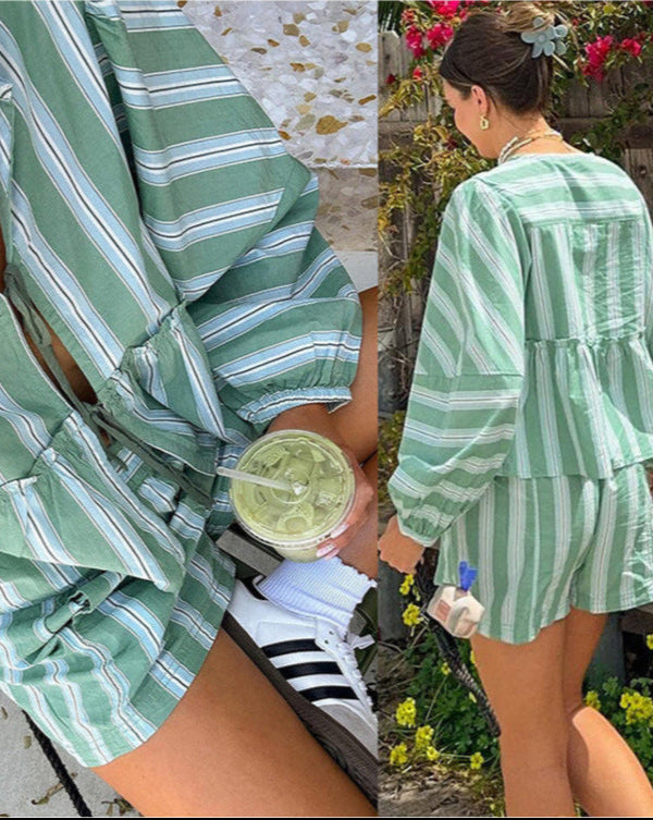 Jardin™ | Ensemble Deux Pièces Rayé