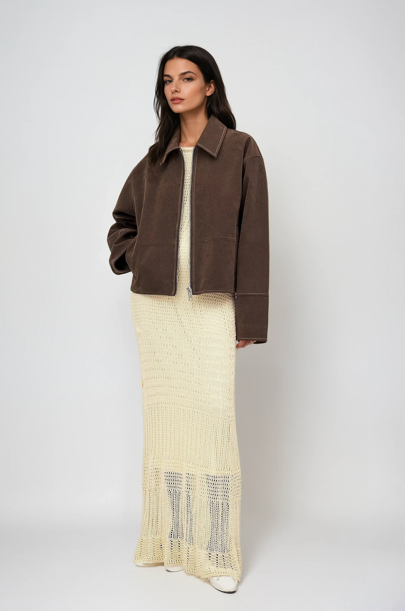 Jardin™ | Veste Zippée Coupe Droite