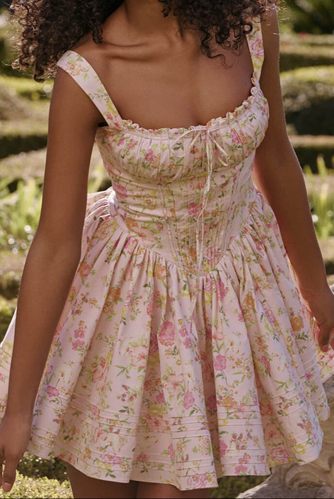 Jardin™ | Robe Noire Elégante à Bretelles