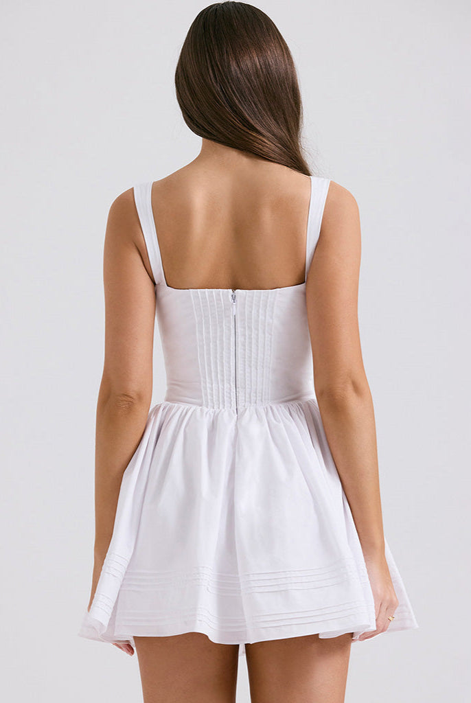 Jardin™ | Robe Noire Elégante à Bretelles